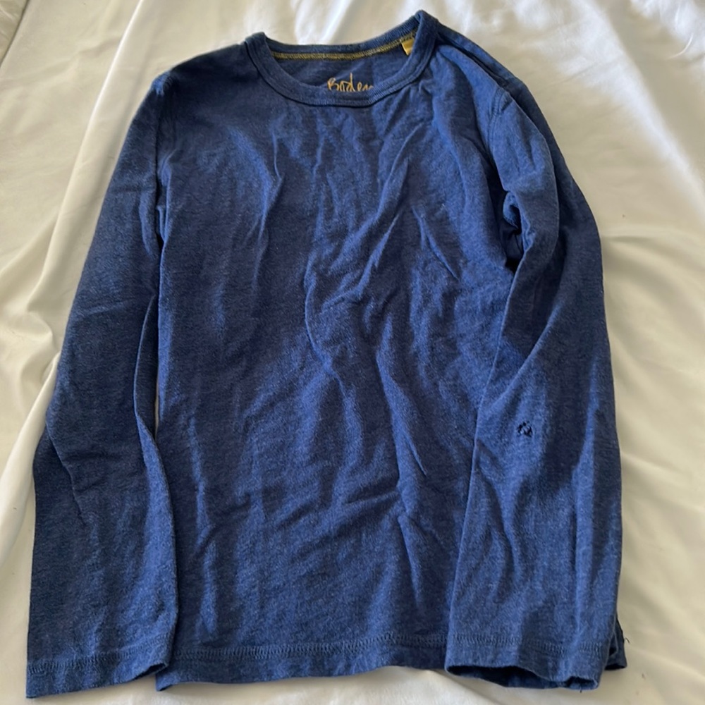 Blue mini Boden long sleeve tee